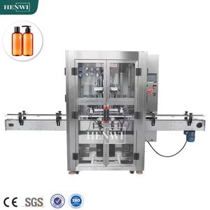2 Nozzles Liquid Detergent Shampoo Filler Automatic Filling Machine
