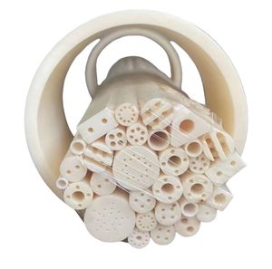 C610 C710 C799 95% 99% 99.5% Al2O3 Alumina Ceramic Thermocouple Protection Tube