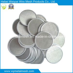 Round Stainless Steel Woven Filter Wire Mesh/Filter Discs
