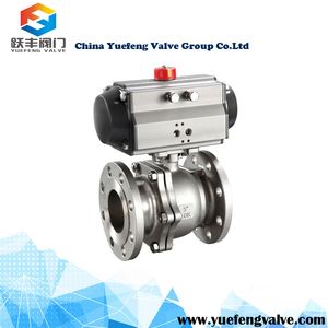 Pneumatic on off Ball Valve