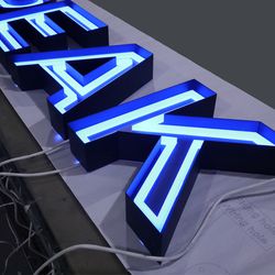 Custom LED Neon Channel Letter Acrylic Neon Sign
