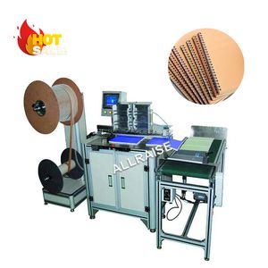 Notebook Wire O Binding Machine Double Coil Binding Machine Calendar Spiral Binding Machine