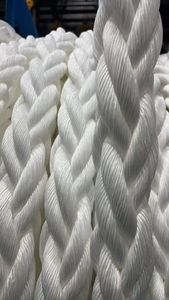BV Approved 8 Strands 12 Strands Polypropylene Monofilament Multifilament Rope for Marine Mooring