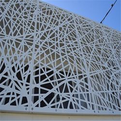 Customized Aluminum Curtain Wall Panel Exterior Perforated Panel for Buildings Facade