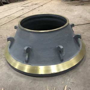 Industrial Grade Crusher Bowl Liner Concave Wall for Mining Cone Crusher Mn22 Alloy