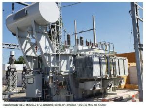 110kv 220kv 330kv Oil Immersed on-Load Tap Changer Type Transformer 10mva -100mva Customized