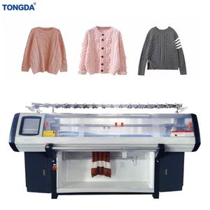 Tongda 66inch Dual-Bed System High-Quality Textile Round School Sweater Flat Knitting Machine