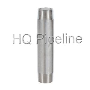 Customized Stainless Steel 304 316 Male Female NPT Threaded Barrel Nipple of Pipe Fitting