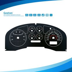 Custom Durable 2D Dashboard Dial Gauges Dashboard Instrument Cluster Dashboard Gauge Panel