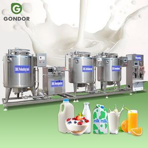 Small Scale Yoghurt Industrial Maker Price Plant Sale Sour Uht Dairy Process Milk Production Greek Yogurt Make Machine