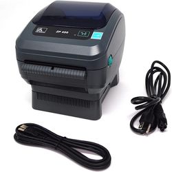 Zebra Zp450 Thermal Label 4 Inch Ribbon Desktop Barcode Printer