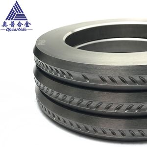 Customizable OEM Cold Drawn Welded Wire Mesh Tc Roll Steel Wire Tungsten Carbide Roller Ring Wire Rolling Carbide