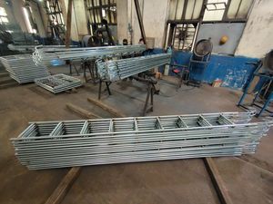 3m 4m 6m 8m High Quality Construction Tubular Metal Scaffolding Galvanized Steel Ladder Beam for Sale