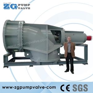 China Titanium Axial Flow Pump & Titanium Propeller Elbow Pump