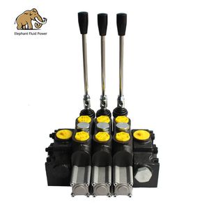 Hydraulic Directional Control Valve 200L/Min Flow Spring Control Valve