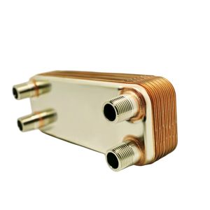 Household Brazed Plate Heat Exchanger Compact Heat Transfer Unit Cooler