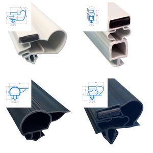 Hot Sell Extruded Freezer Door Rubber Strip Magnetic Refrigerator Door Gasket Fridge Seal