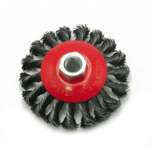 Industrial-Grade Heavy-Duty Plastic Bevel Wire Brush for Cleaning
