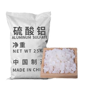 Industrial Grade 99% Water Treatment Chemicals Flakes Granules Aluminum Sulphate Chemical for Sewage Treatment