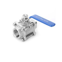 High-Pressure Stainless Steel Ball Valve for Fluid Control