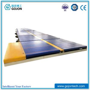 Modular Belt Roller Scraper Vacuum Screw Roller Chain Rubber PVC Warehouse Custom Container Roller Transport Automation Lifting Table Push Conveyor