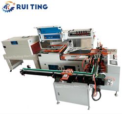 Fully Automatic L Bar Sealer Sealing Machine Shrink Oven Far Infrared Heat Tunnel Shrink Film Wrapping Packing Wrap Machine,Thermal Paper Roll Packaging Machine