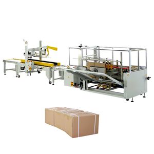 Bottom Case Sealing Automatic Carton Erector Box Case Erecting Machine with Hot Melt glue