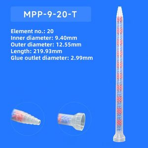 GSM9-20 Resin Static Mixer Mixing Nozzles for Duo Epoxies