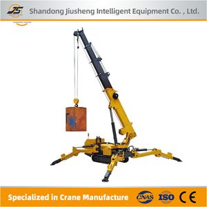 Micro Crawler Hydraulic Cranes for Indoor Lifting Construction Crane Crawler Spider Crane