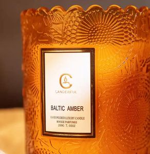Waterproof Candle Matte Gold Foil Sticker Etiqueta Packaging Labels