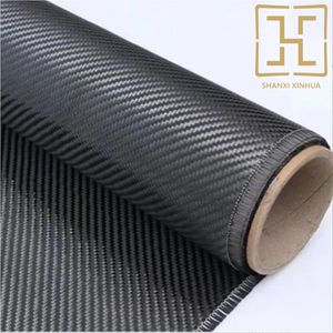 High Quality Professional Woven 2*2 Twill Carbon Fiber Fabric Cloth Roll