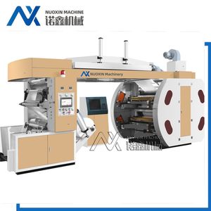Roll to Roll 4 Colourci Type Flexo Printing Machine
