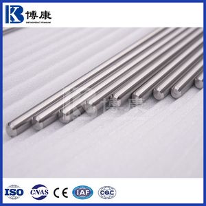 ASTM F2063 Medical Nitinol Rod Superelastic Niti Alloy Bar Material