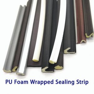 Soft PU Foam Magnetic Seal Strip for Indoor Wooden Door Sound Barrier