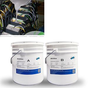 Grey 0.75W-3W Thermal Conductive Potting Silicone Is Used for Potting Waterproofing and Heat Dissipation in Inverters, Power Supplies and Transformers
