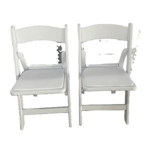 Modern Wimbledon Folding Chair Resin Plastic Material Outdoor Restaurant Garden Hotel Furniture Wedding Trolley Guest Seating