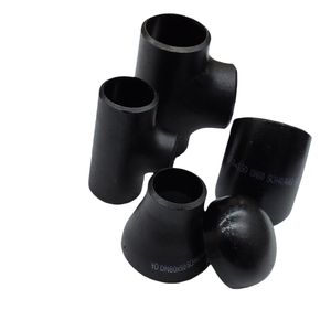 Butt Welded Seamless Elbow Concentric Reducer Tee Carbon Steel Pipe Fittings