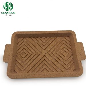 Sustainable Eco Friendly Cork Serving Tray for Durable Table Protection