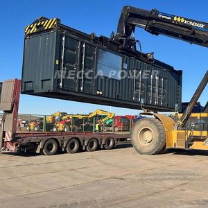 Industrial Containerized Generator 2500kw 2600kw 2800kw 3000kw 10.5kv High Voltage Yuchai Diesel Power Genset for Construction/Data Center