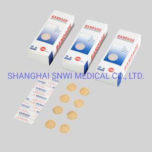 Disposable Sterile 72X19 Skin Color Adhesive Wound Plaster PE Plaster or Waterproof Plaster