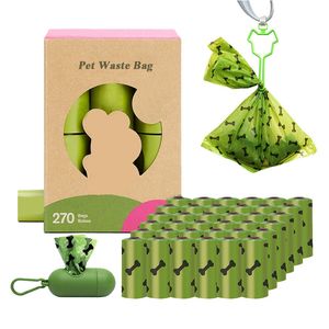 100% Biodegradable Compostable Dog Poop Bag Eco Friendly Cornstarch Waste Bags Epi Poop Bag for Pet Suppliers