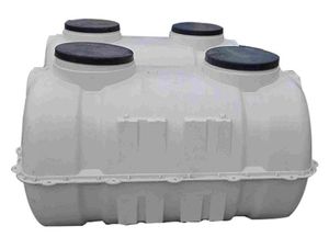 Cheap Price Prefabricated Three-Compartment HDPE Plastic Septic Tank