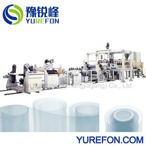 Thermoforming Plastic PP PS Pet Plastic Sheet Extruder Extrusion Making Machine