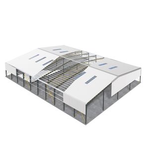 Prefabricated Sandwich Wall Panel Steel Stucture Building