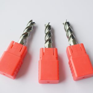 HRC60 Solid Carbide Square End Mill 4 Flutes for Stainless Steel with Coating