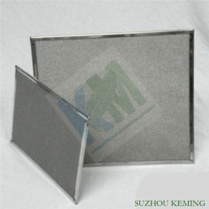 Kitchen Hood Oil Mist Panel Filter with Nickel Foam