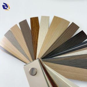 Wood Grain Solid Color Water-Proof Doors Anti-Scratch PVC Edge Banding