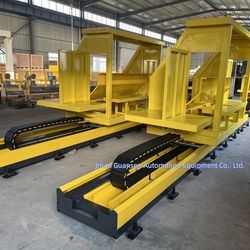 Blue and Yellow Self-Adjusting Welding Positioner Table with Rotator