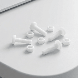 PVDF Bolts/Corrosion-Resistant Fasteners / PVDF Screws /