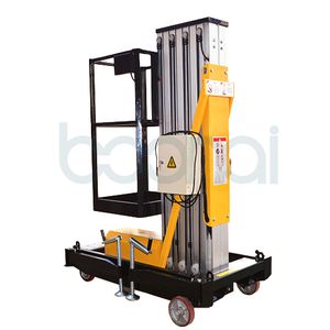 Single Mast Aluminium Aerial Work Platform
